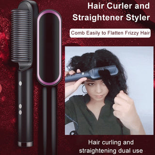 Curly Hair Straightener ALODIA STORE