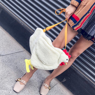 Cartoon Chicken Shoulder Bags ALODIA STORE