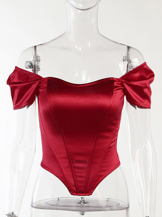 Women Off Shoulder Top ALODIA STORE