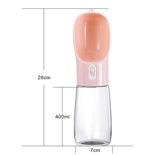 Pet Dog Water Bottle Feeder ALODIA STORE