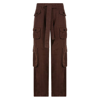 Button Low Waist Women's Denim Pants ALODIA STORE