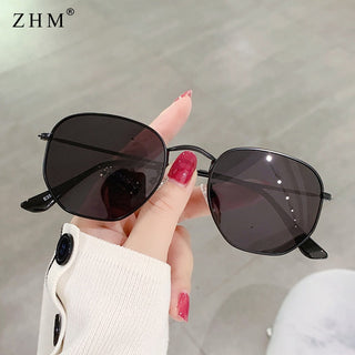Men's Square Metal Frame Sunglasses ALODIA STORE