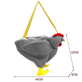 Cartoon Chicken Shoulder Bags ALODIA STORE