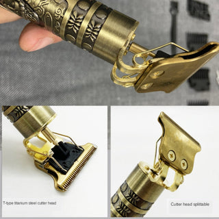 Men's Beard Hair Clipper Designer Random Electric Professional ALODIA STORE