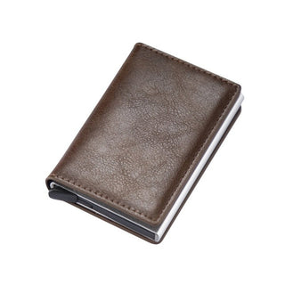 Card Holder Wallet Anti-theft Brush Design ALODIA STORE