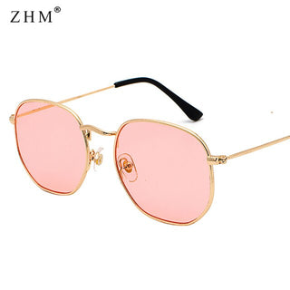 Men's Square Metal Frame Sunglasses ALODIA STORE