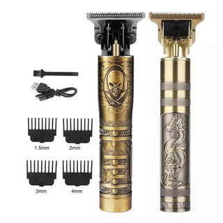 Men's Beard Hair Clipper Designer Random Electric Professional ALODIA STORE